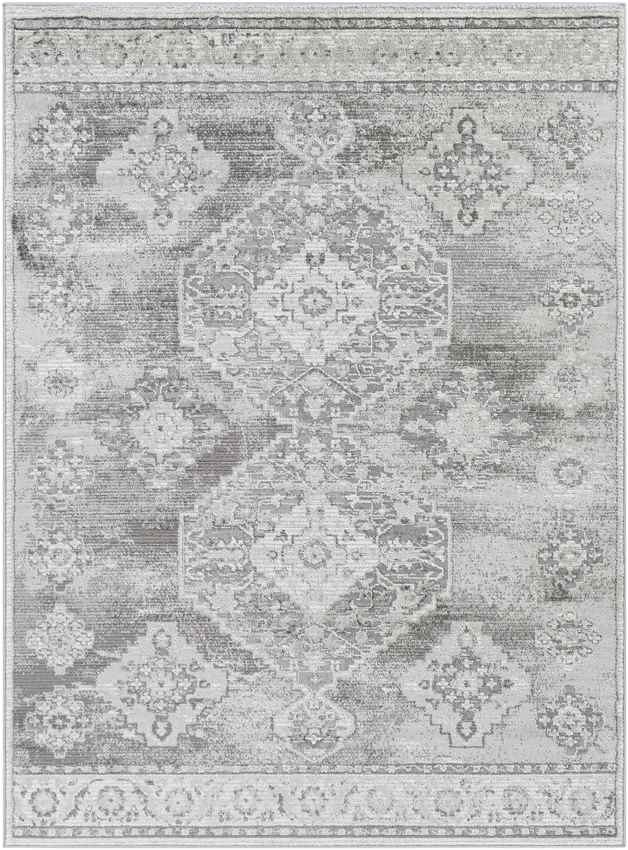 New Salem Traditional Charcoal Area Rug