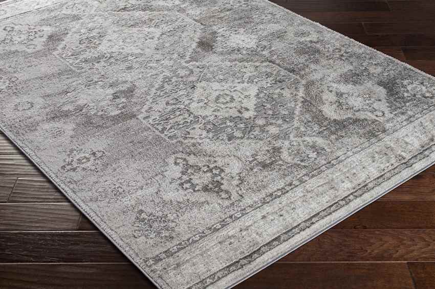 New Salem Traditional Charcoal Area Rug