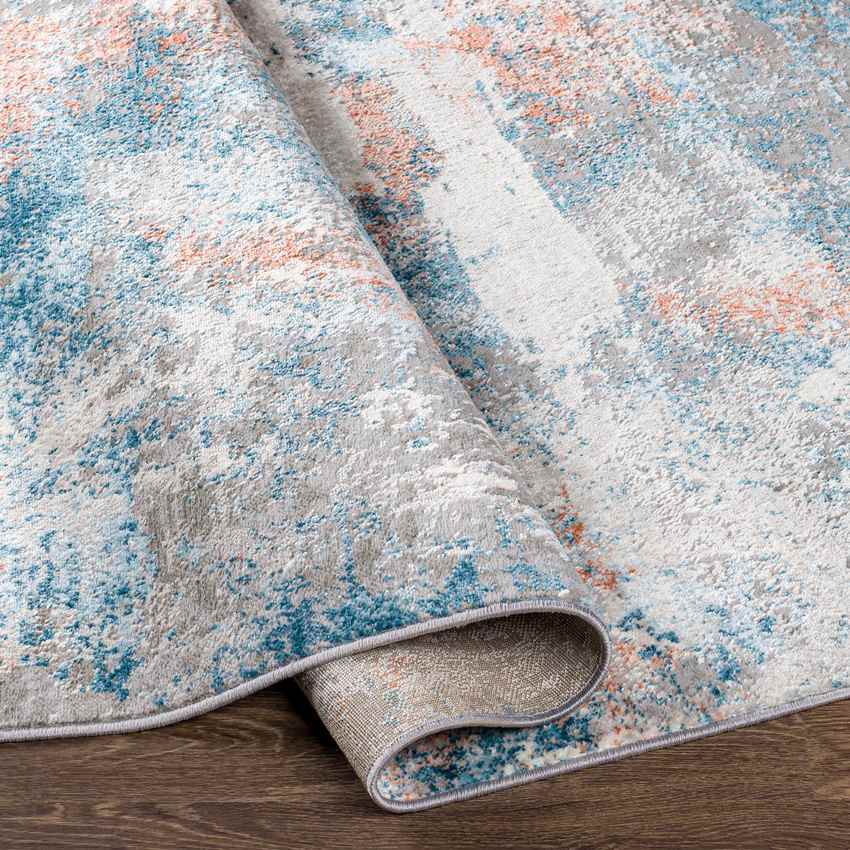 Jasmine Modern Aqua Area Rug