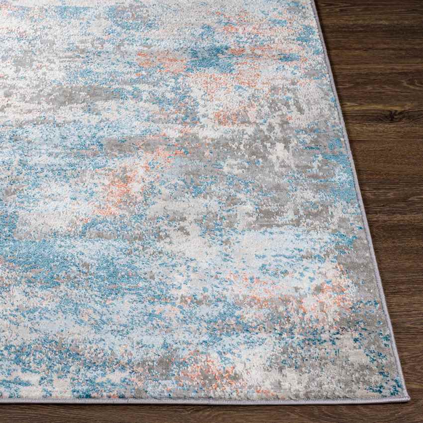 Jasmine Modern Aqua Area Rug