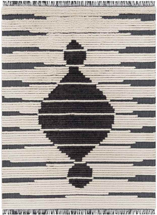 St Anne Global Charcoal Area Rug