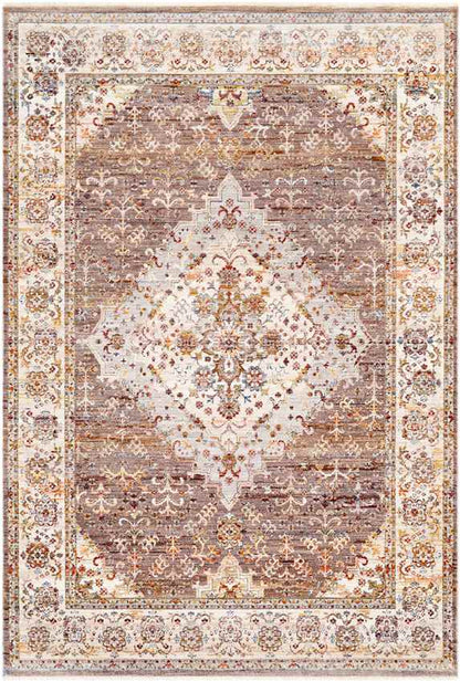 Todd Traditional Taupe Area Rug