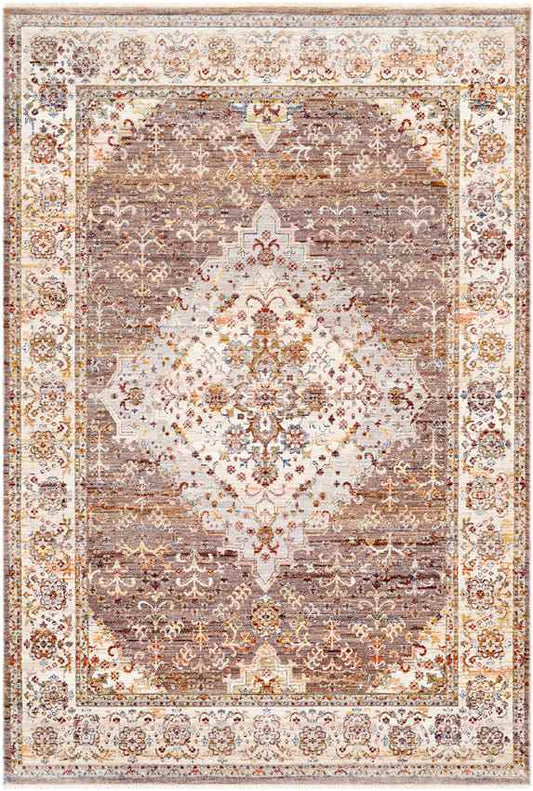 Todd Traditional Taupe Area Rug