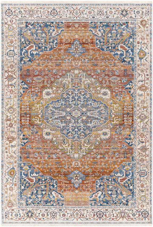 Leavenworth Traditional Saffron Area Rug