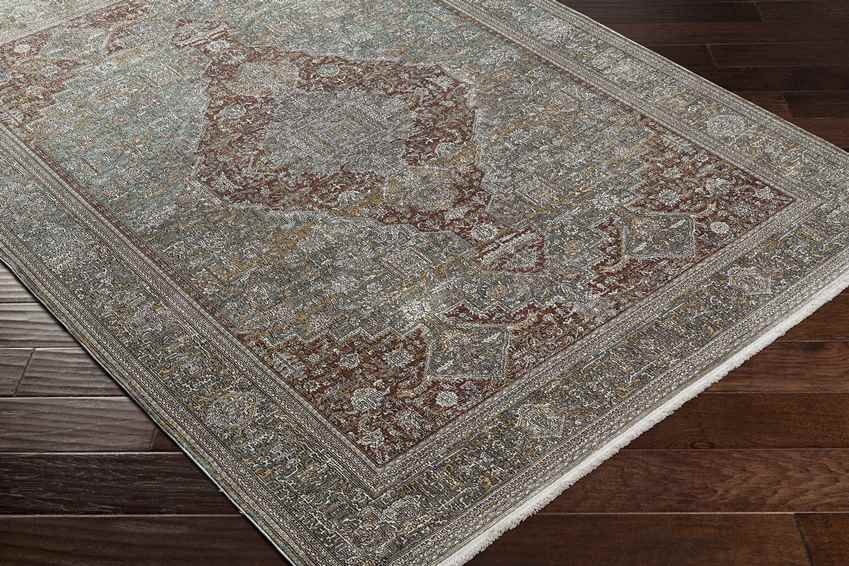 Poseyville Traditional Coffee Area Rug