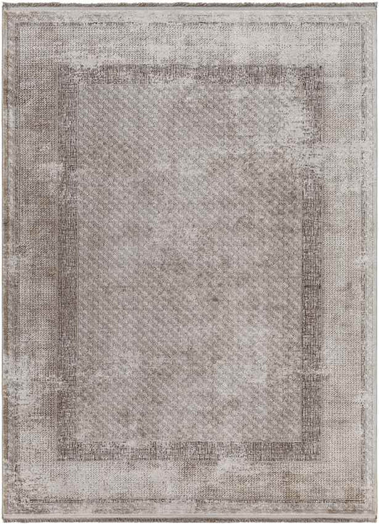 Sweetser Traditional Taupe Area Rug