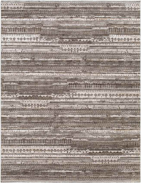 Town of Pines Global Dark Brown Area Rug