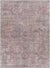 Merrillville Traditional Brick Red Washable Area Rug