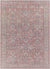 Milltown Traditional Red Washable Area Rug