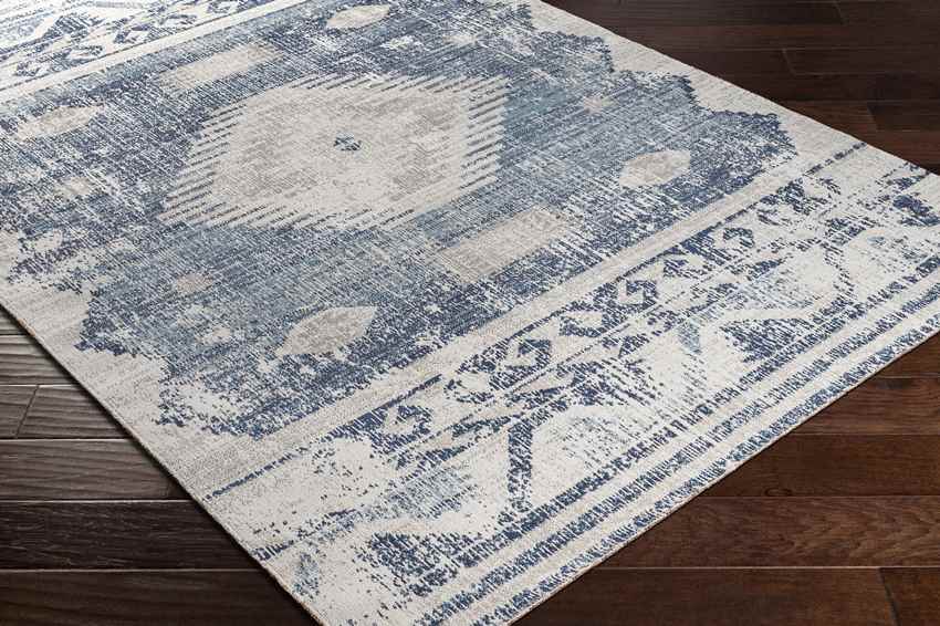 Buffalo Grove Global Dark Blue Area Rug
