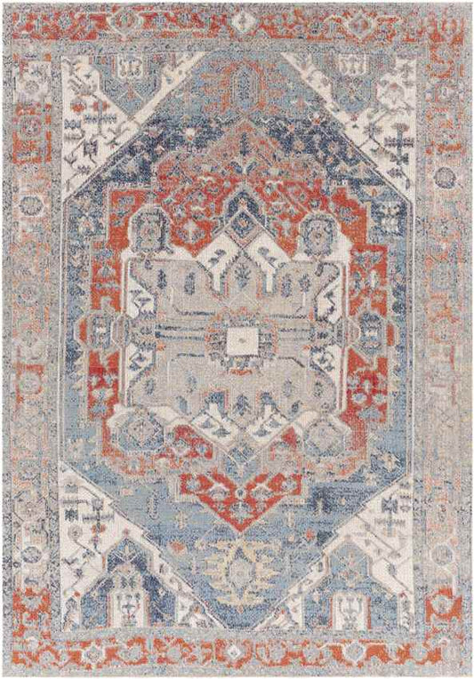 Bureau Junction Global Burnt Orange Area Rug