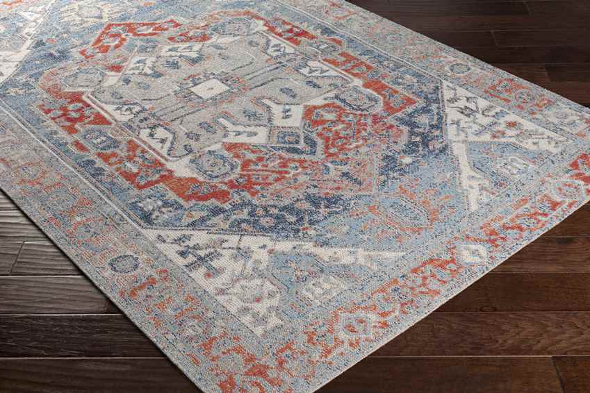 Bureau Junction Global Burnt Orange Area Rug
