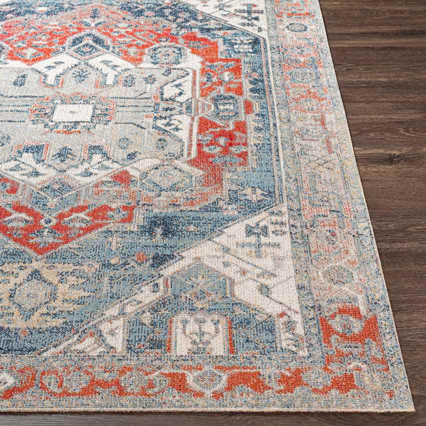Bureau Junction Global Burnt Orange Area Rug