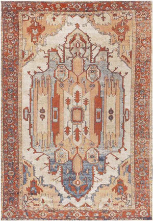 Burnt Prairie Global Terracotta Area Rug