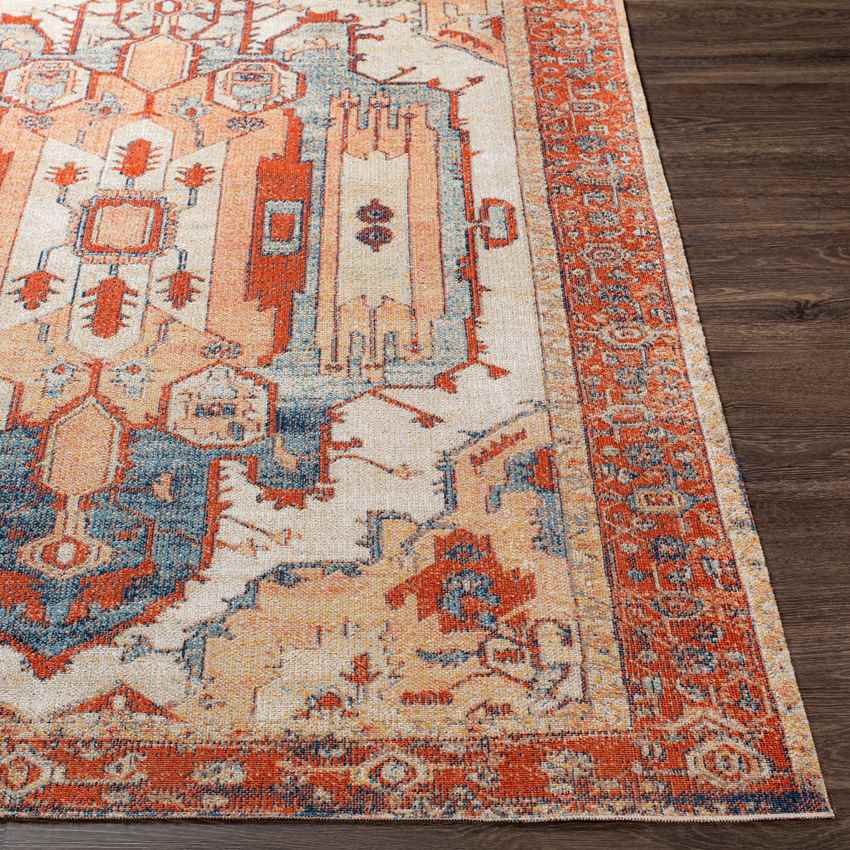 Burnt Prairie Global Terracotta Area Rug