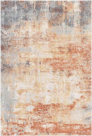 Carbon Hill Modern Burnt Orange Area Rug