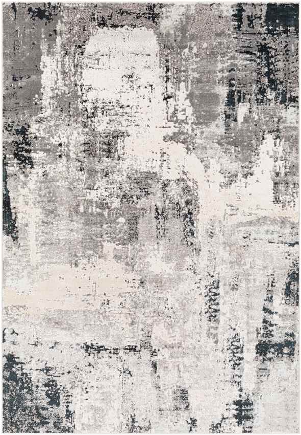 Lake Zurich Modern Charcoal Area Rug
