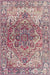 Manche Traditional Burgundy Area Rug