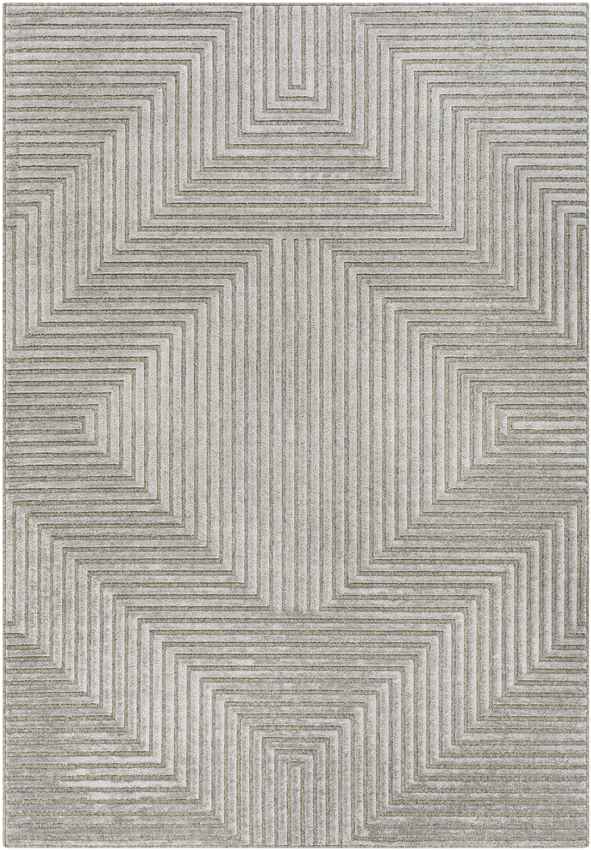 Knightsville Modern Medium Gray Area Rug
