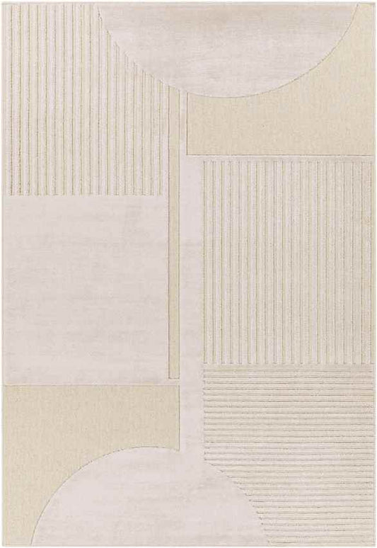 Kouts Modern Beige Area Rug