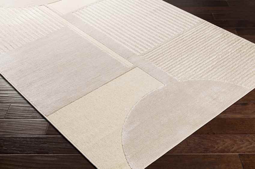 Kouts Modern Beige Area Rug