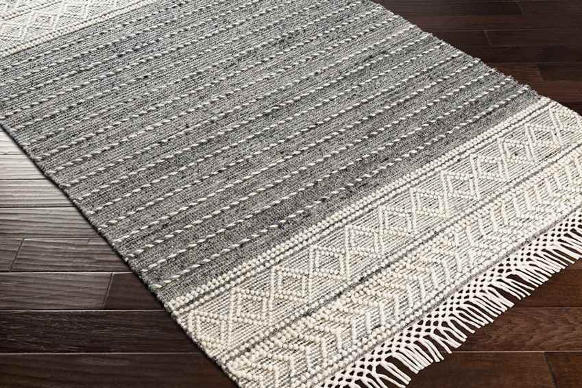 Woodlawn Heights Cottage Charcoal Area Rug