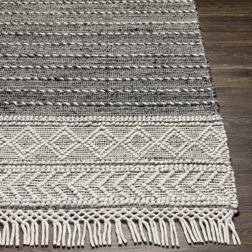 Woodlawn Heights Cottage Charcoal Area Rug