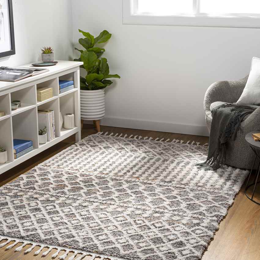 New Harmony Global Medium Gray Area Rug