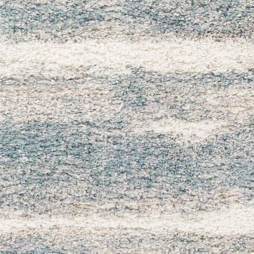 Le Roy Modern Aqua Area Rug