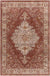 Clear Lake Traditional Rust Area Rug
