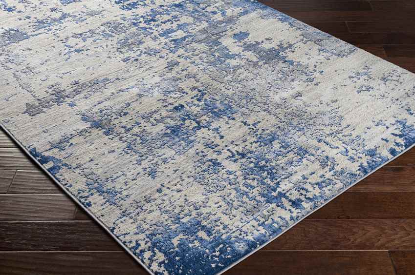 Barett Modern Sky Blue Area Rug