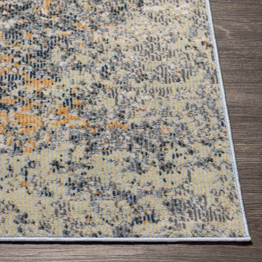 Creal Springs Modern Burnt Orange Area Rug