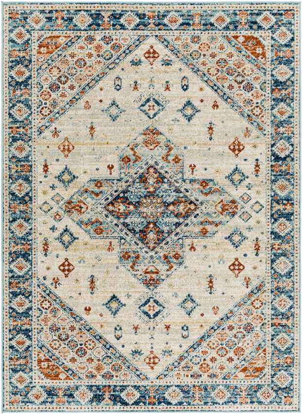 Dearborn Traditional Cream Area Rug