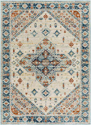 Dearborn Traditional Cream Area Rug