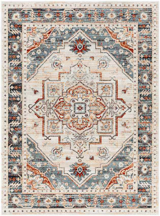 Brownsburg Traditional Cream Area Rug