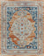 Burket Traditional Burnt Orange Area Rug