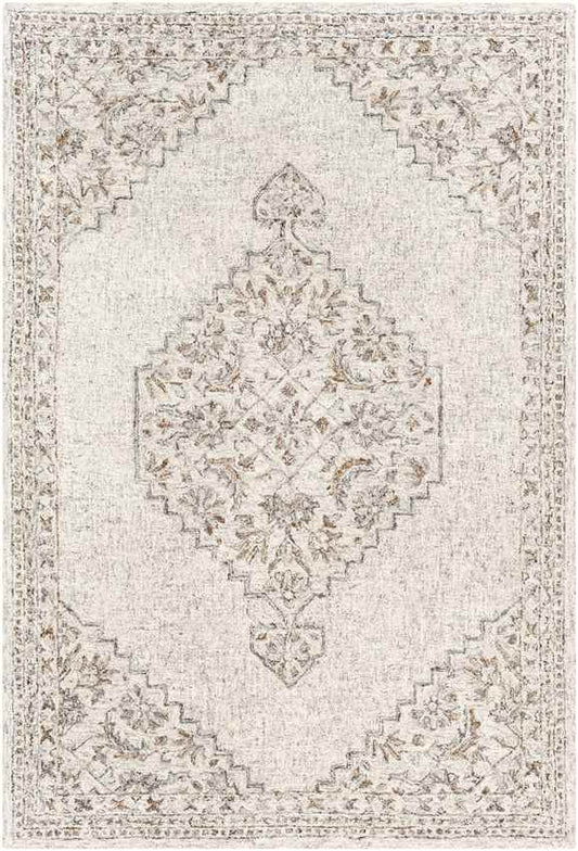 Warren Park Traditional Beige Area Rug