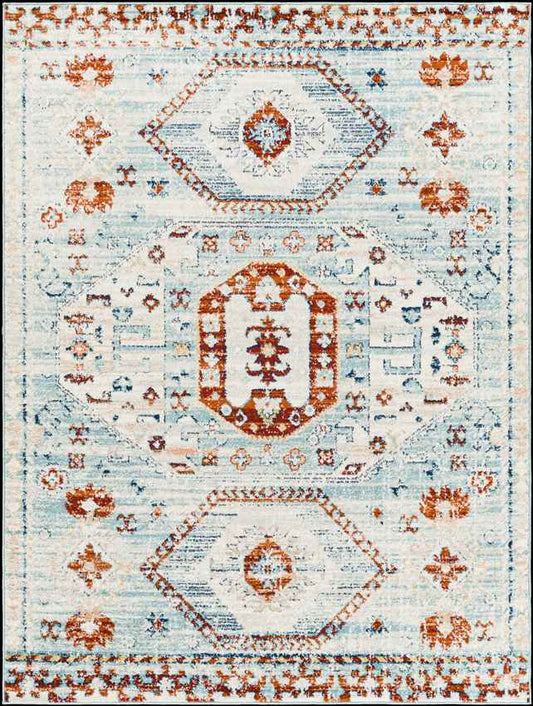 Riczi Traditional Cream Area Rug