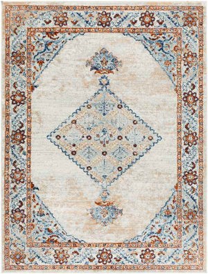 Claypool Traditional Ivory Area Rug