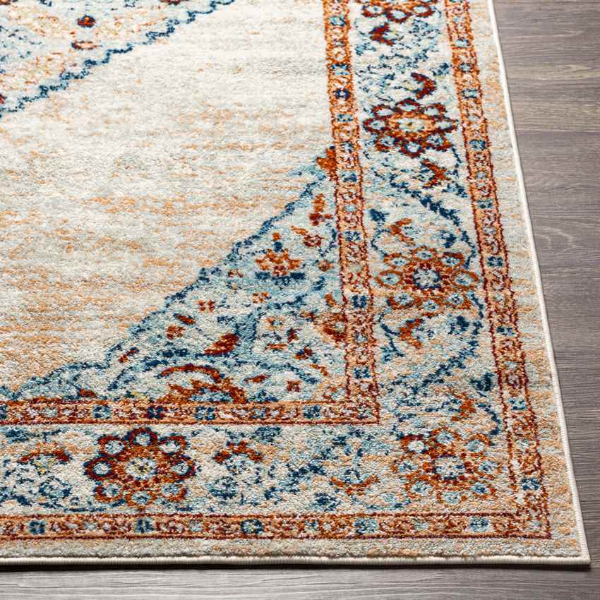 Claypool Traditional Ivory Area Rug