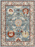 Crothersville Traditional Navy Area Rug