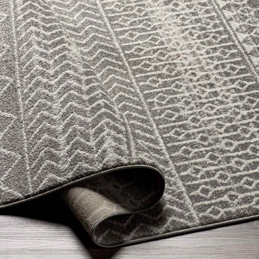 Lynar Global Medium Gray Area Rug