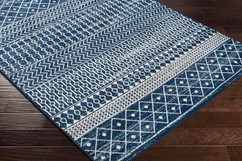 Lynar Global Dark Blue Area Rug