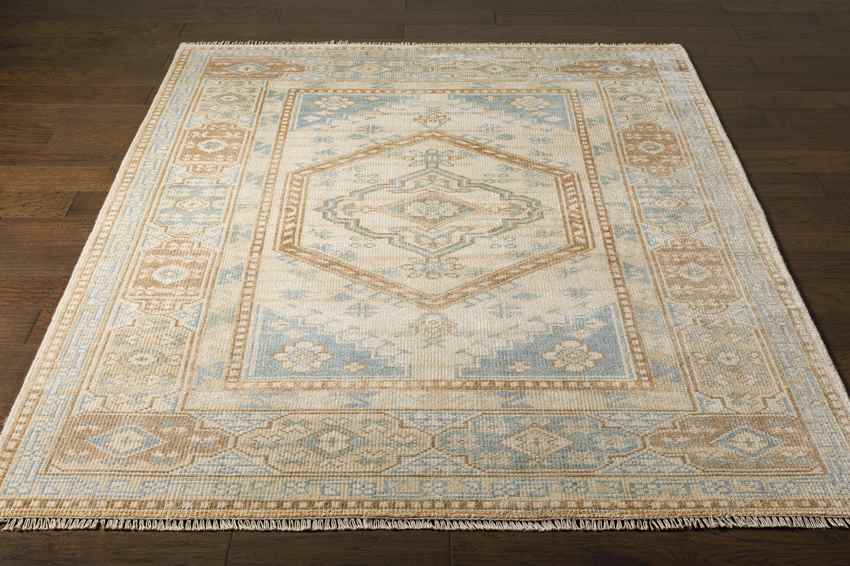 Quimby Traditional Beige Area Rug