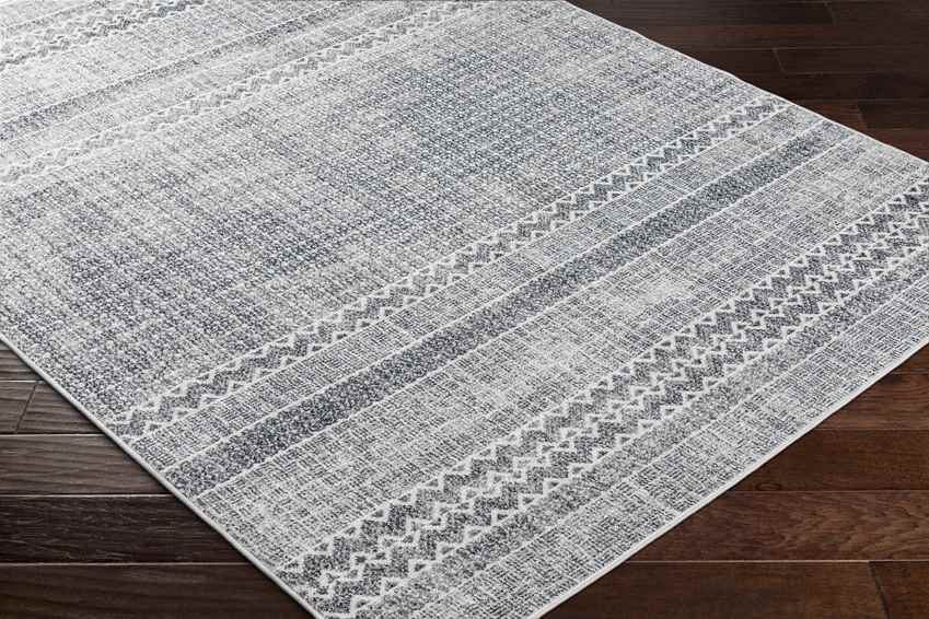 Rake Global Charcoal Area Rug