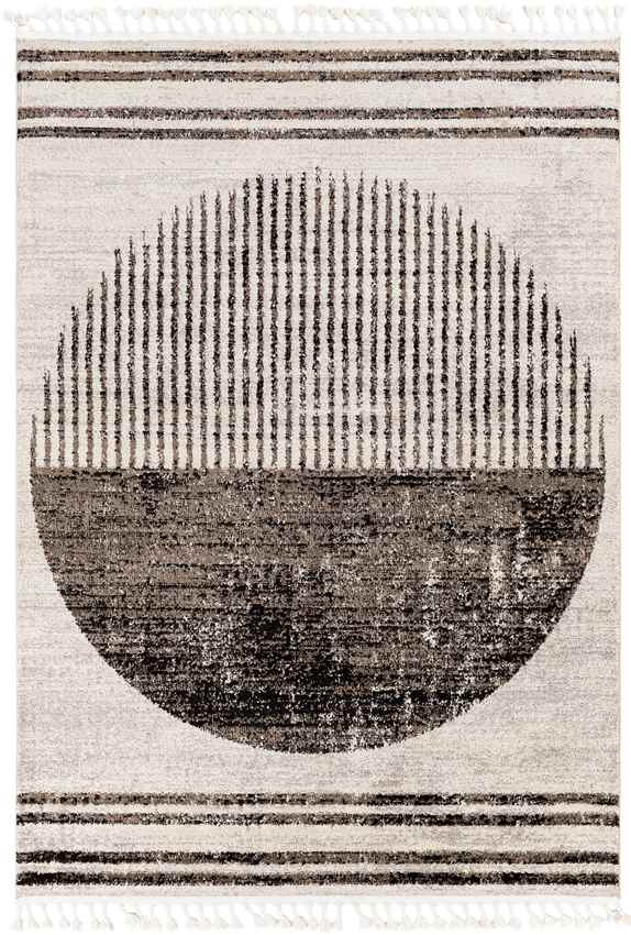 Ridgeway Global Dark Brown Area Rug