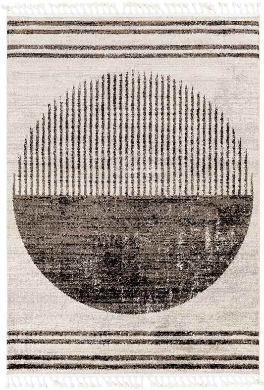 Ridgeway Global Dark Brown Area Rug