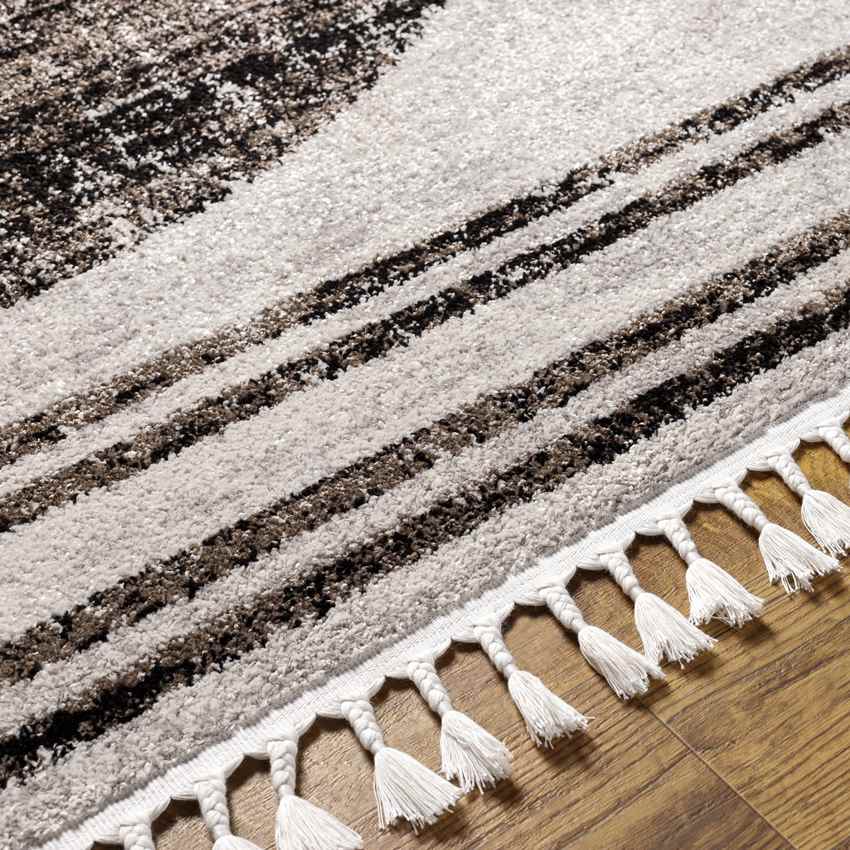 Ridgeway Global Dark Brown Area Rug