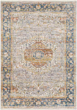 Scarville Traditional Beige Area Rug