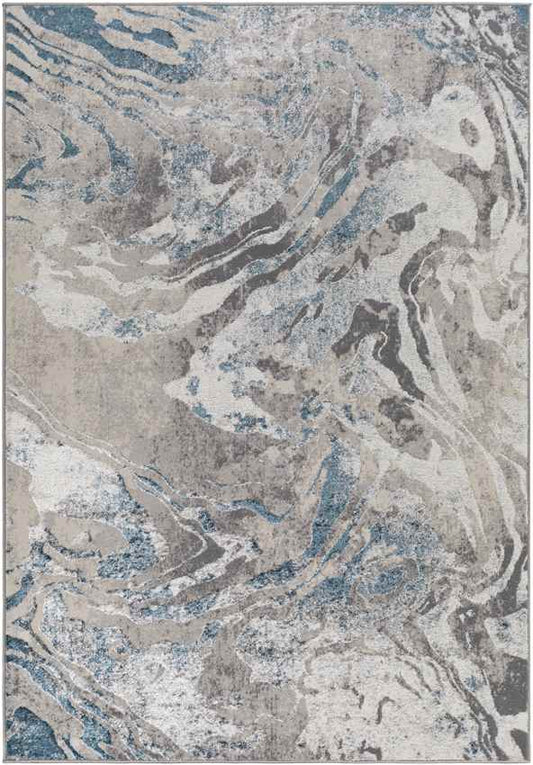 Shueyville Modern Gray Area Rug